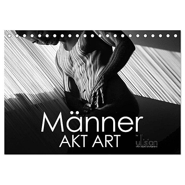 Männer AKT Art (Tischkalender 2024 DIN A5 quer), CALVENDO Monatskalender, Ulrich Allgaier