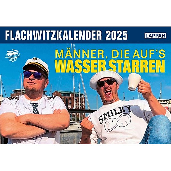 Männer die aufs Wasser starren - Flachwitzkalender 2025, Männer die aufs Wasser starren