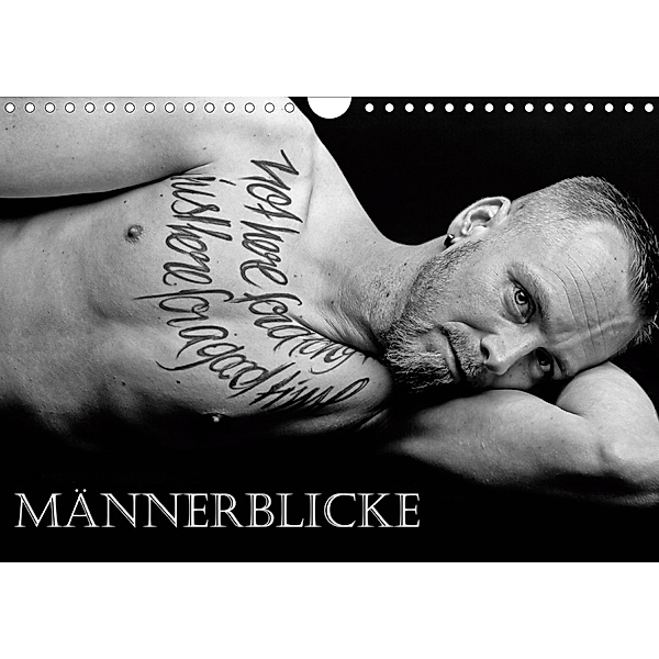 Männerblicke (Wandkalender 2020 DIN A4 quer), Nadine Santa-Ruyters