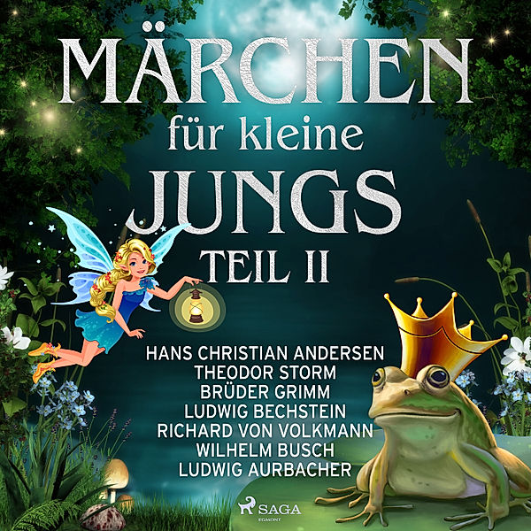 Märchen für kleine Jungs II, Wilhelm Busch, Theodor Storm, Ludwig Bechstein, Ludwig Aurbacher, Die Gebrüder Grimm, Hans Christian Andersen, Richard von Volkmann