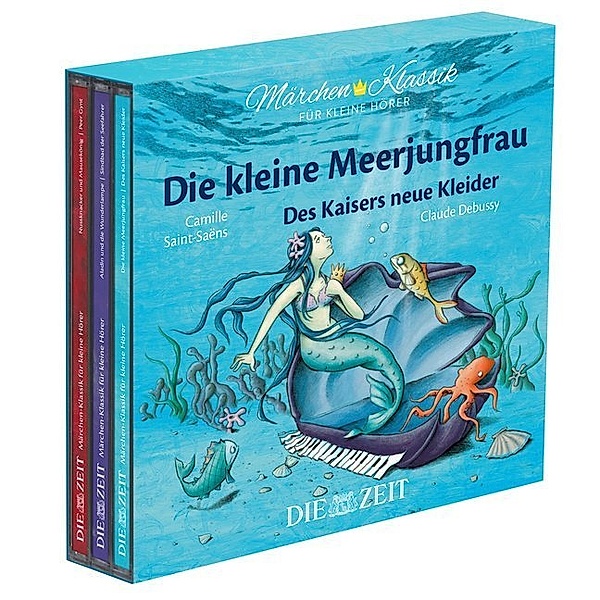 Märchen-Klassik für kleine Hörer - 3er-Set.Nr.4,Audio-CD, Hans Christian Andersen, E. T. A. Hoffmann, Henrik Ibsen