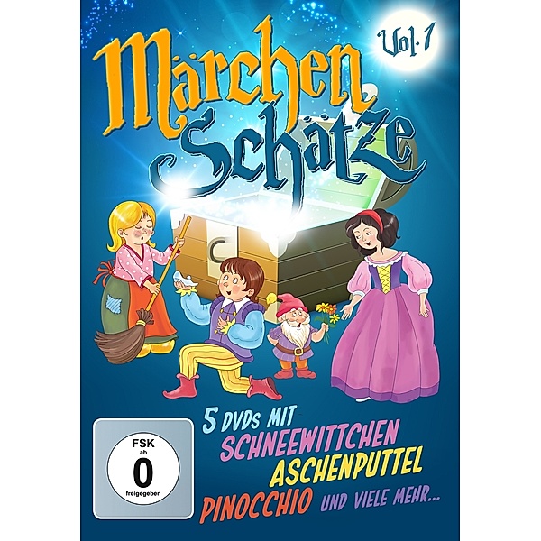 Märchen Schätze Vol.1, Aschenputtel Pinocchio Usw. Schneewittchen