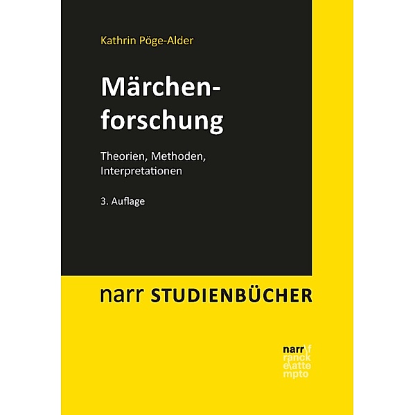 Märchenforschung / narr studienbücher, Kathrin Pöge-Alder