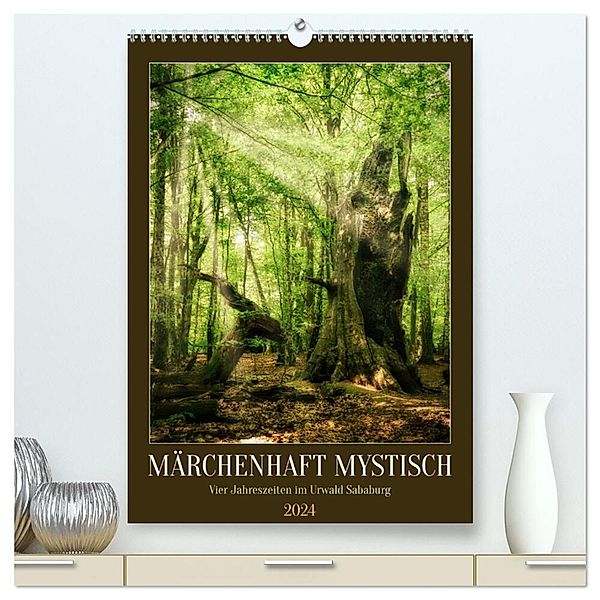 Märchenhaft mystisch (hochwertiger Premium Wandkalender 2024 DIN A2 hoch), Kunstdruck in Hochglanz, Sabine Löwer