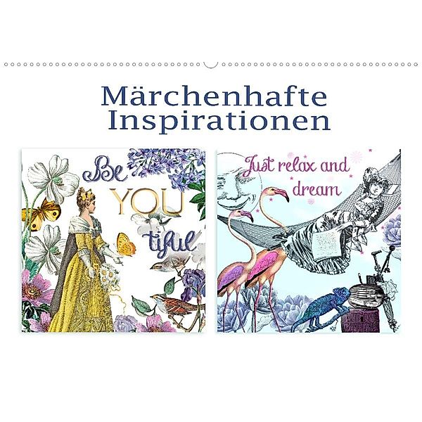 Märchenhafte Inspirationen (Wandkalender 2021 DIN A2 quer), Christine B-B Müller