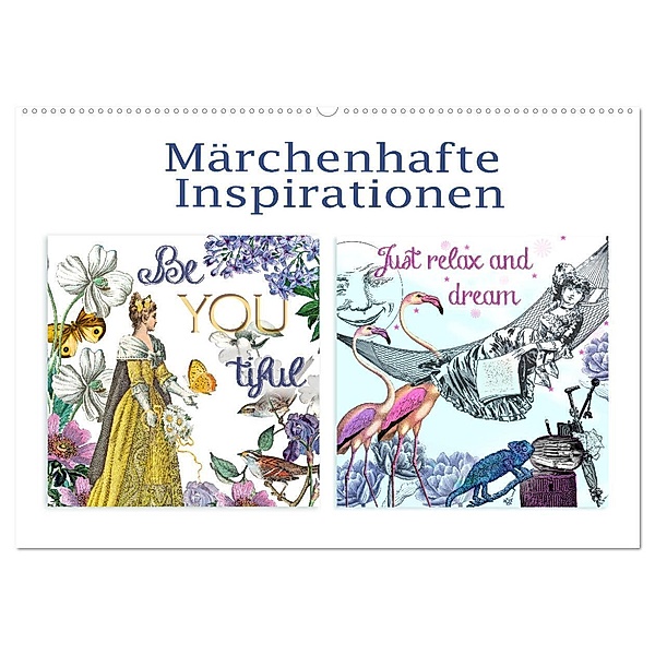 Märchenhafte Inspirationen (Wandkalender 2024 DIN A2 quer), CALVENDO Monatskalender, Christine B-B Müller