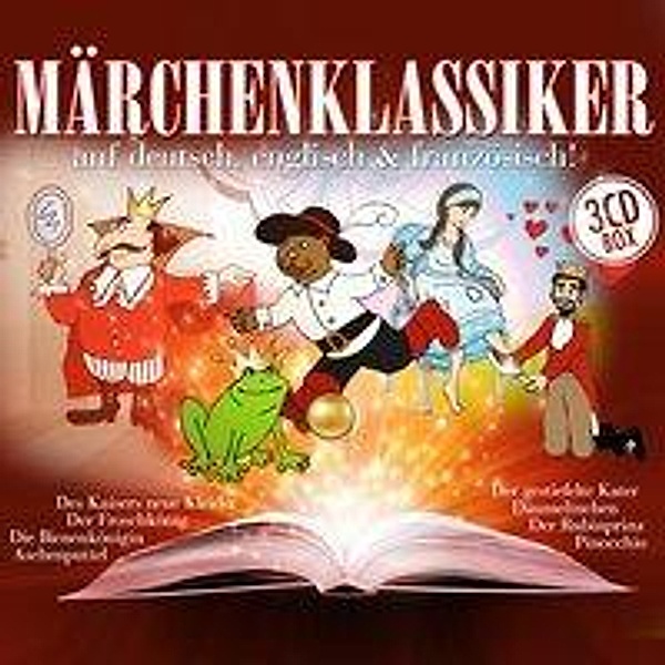 Märchenklassiker, 3 Audio-CDs, Various
