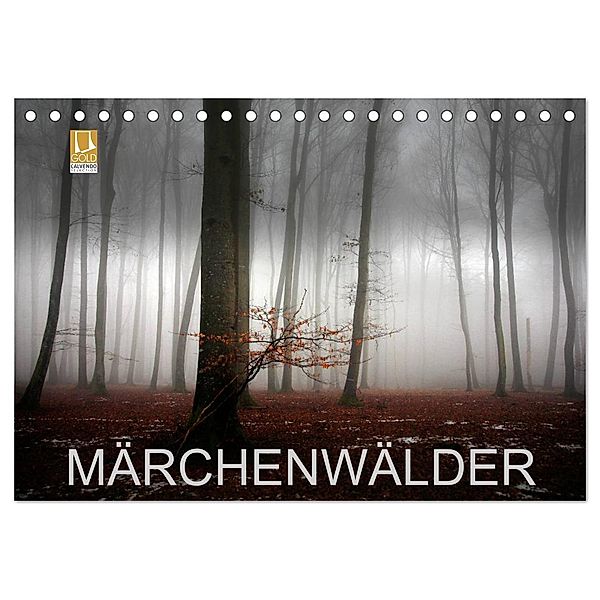 Märchenwälder (Tischkalender 2024 DIN A5 quer), CALVENDO Monatskalender, Irma Warth