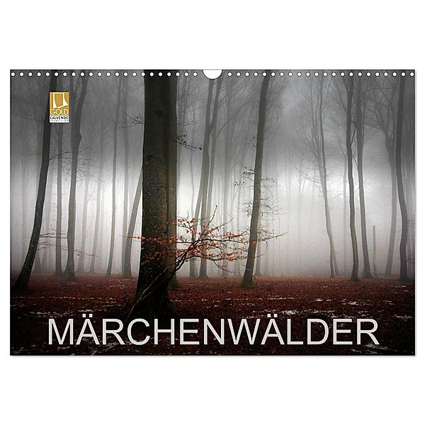 Märchenwälder (Wandkalender 2024 DIN A3 quer), CALVENDO Monatskalender, Irma Warth