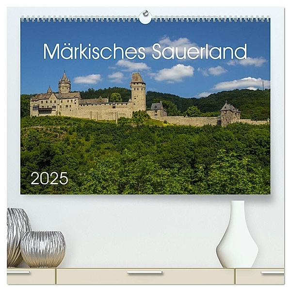 Märkisches Sauerland (hochwertiger Premium Wandkalender 2025 DIN A2 quer), Kunstdruck in Hochglanz, Calvendo, Simone Rein