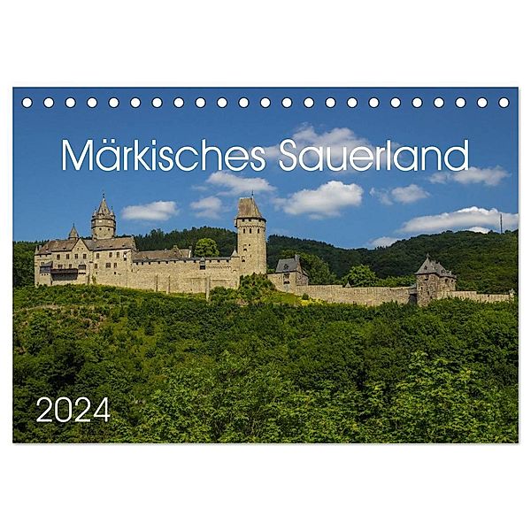 Märkisches Sauerland (Tischkalender 2024 DIN A5 quer), CALVENDO Monatskalender, Simone Rein