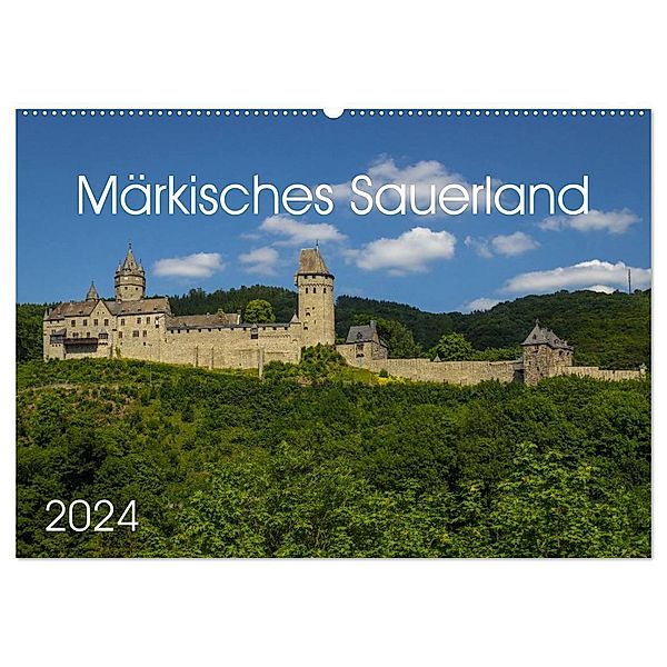 Märkisches Sauerland (Wandkalender 2024 DIN A2 quer), CALVENDO Monatskalender, Simone Rein