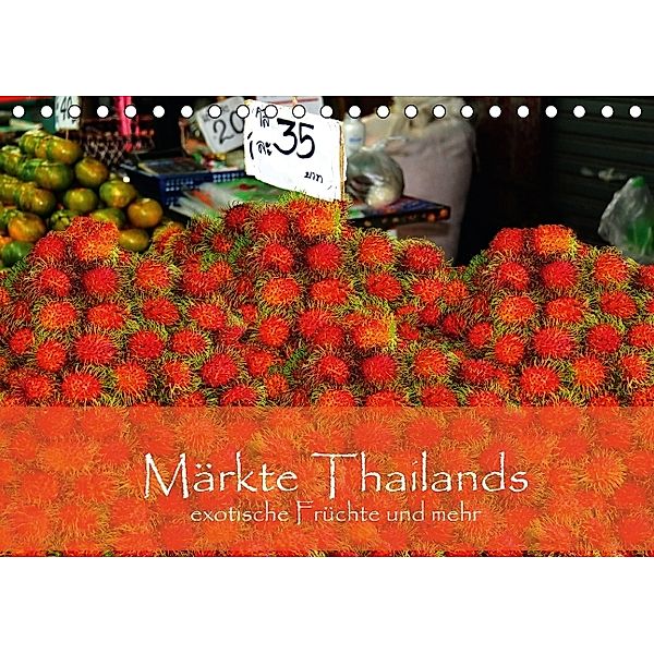 Märkte Thailands (Tischkalender 2014 DIN A5 quer), Crystal Lights by Sylvia Ochsmann