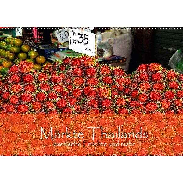 Märkte Thailands (Wandkalender 2014 DIN A2 quer), Crystal Lights by Sylvia Ochsmann