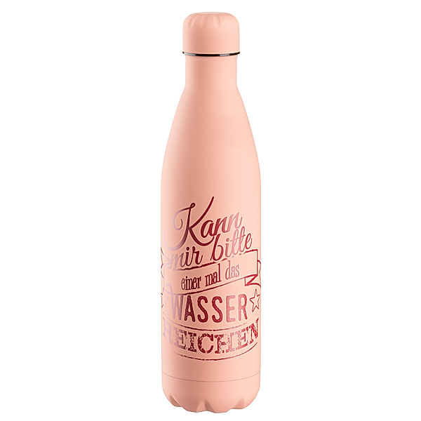 Mäser Vakuum Isolierflasche, Edelstahl - (Farbe: Rosa)