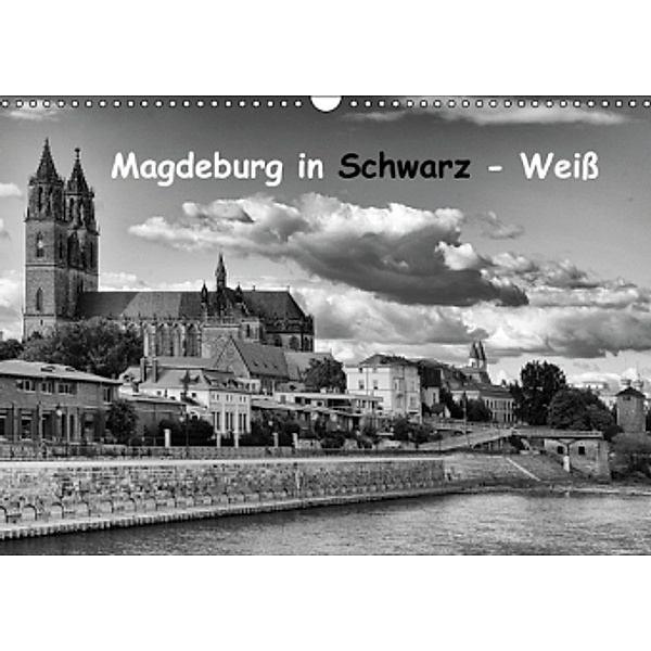 Magdeburg in Schwarz - Weiß (Wandkalender 2016 DIN A3 quer), Beate Bussenius