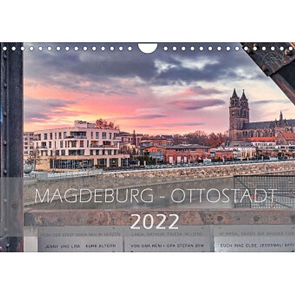 Magdeburg - Ottostadt (Wandkalender 2022 DIN A4 quer), Andrea Schwingel