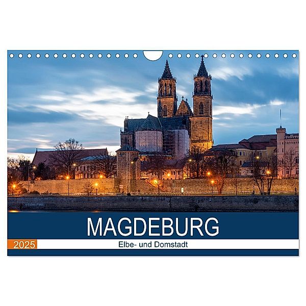 Magdeburg (Wandkalender 2025 DIN A4 quer), CALVENDO Monatskalender, Calvendo, Stephan Schulz