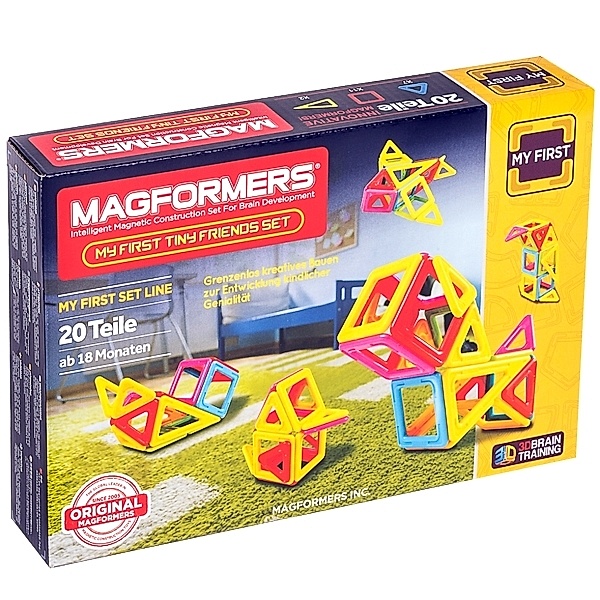 Magformers Tiny Friend Set 20-teilig Magnetspiel