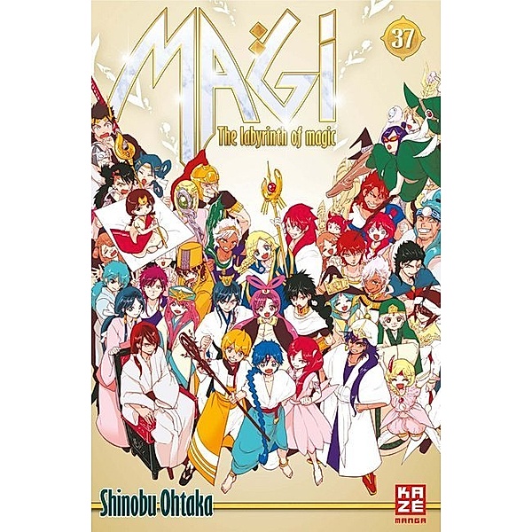 Magi - The Labyrinth of Magic Bd.37, Shinobu Ohtaka