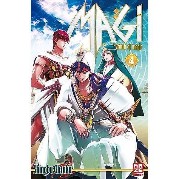 Magi - The Labyrinth of Magic Bd.4, Shinobu Ohtaka
