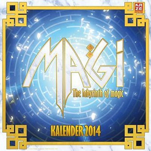 Magi - The Labyrinth of Magic Wandkalender 2014, Shinobu Ohtaka