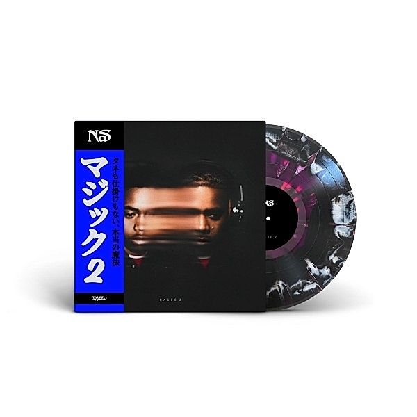 Magic 2  (Neon Violet/Black/White Splatter) (Vinyl), Nas