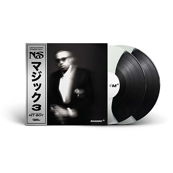 Magic 3 (Striped (B&W) Color Vinyl), Nas