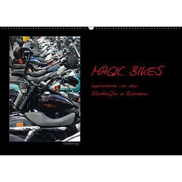 Magic Bikes (Wandkalender 2015 DIN A2 quer), Rolf Lettmann