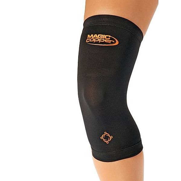 Magic Copper Knie-Bandage schwarz, Gr. M