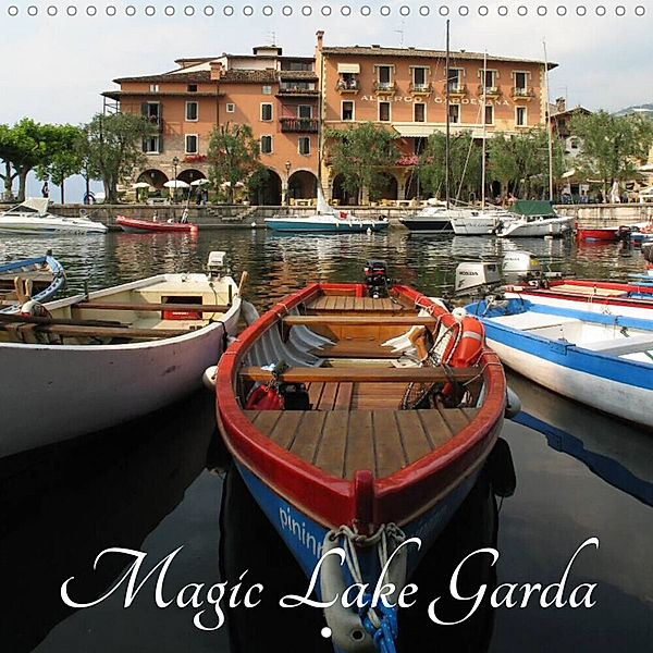 Magic Lake Garda (Wall Calendar 2023 300 × 300 mm Square), Monika Dietsch
