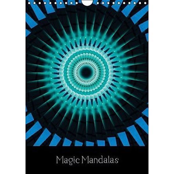 Magic Mandalas (Wandkalender 2016 DIN A4 hoch), Nadja Heuer