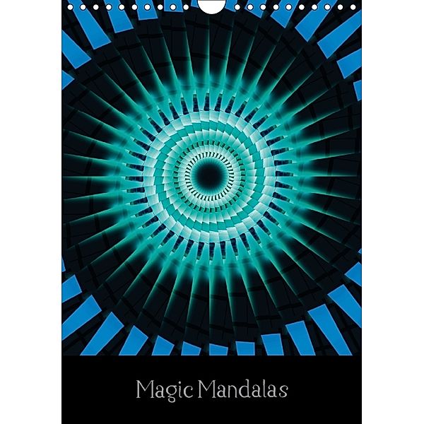 Magic Mandalas (Wandkalender 2018 DIN A4 hoch), Nadja Heuer