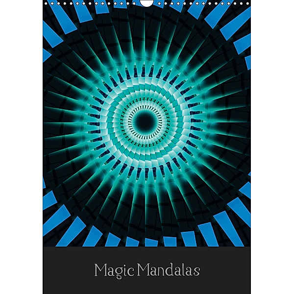 Magic Mandalas (Wandkalender 2019 DIN A3 hoch), Nadja Heuer