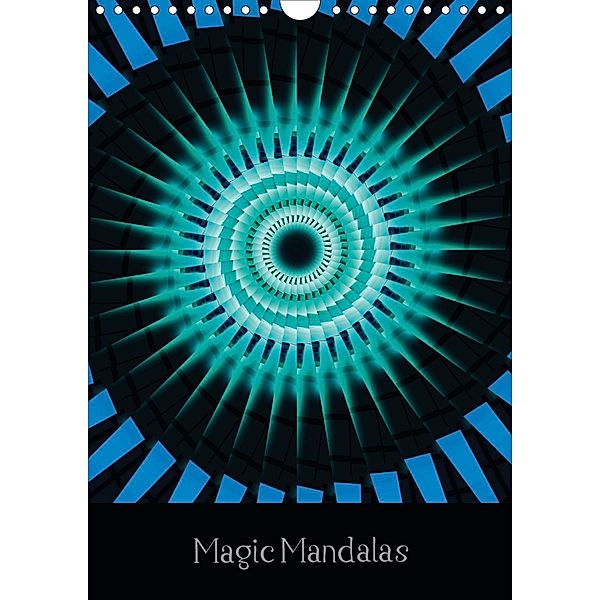 Magic Mandalas (Wandkalender 2021 DIN A4 hoch), Nadja Heuer