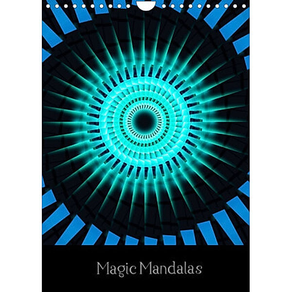 Magic Mandalas (Wandkalender 2022 DIN A4 hoch), Nadja Heuer