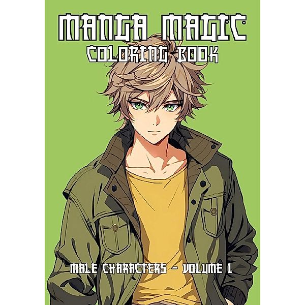 MAGIC MANGA Coloring Book, Artific