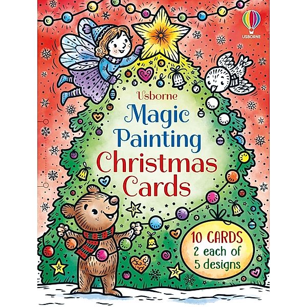 Magic Painting Christmas Cards, Abigail Wheatley