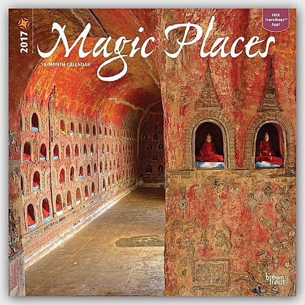 Magic Places - Magische Orte 2017 - 18-Monatskalender