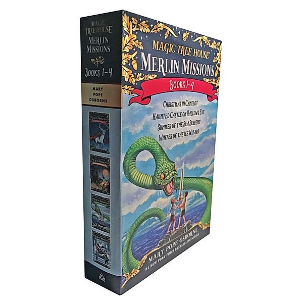 Magic Tree House Merlin Missions Books 1-4 Boxed Set, Mary Pope Osborne