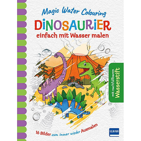 Magic Water Colouring - Dinosaurier, Jenny Copper