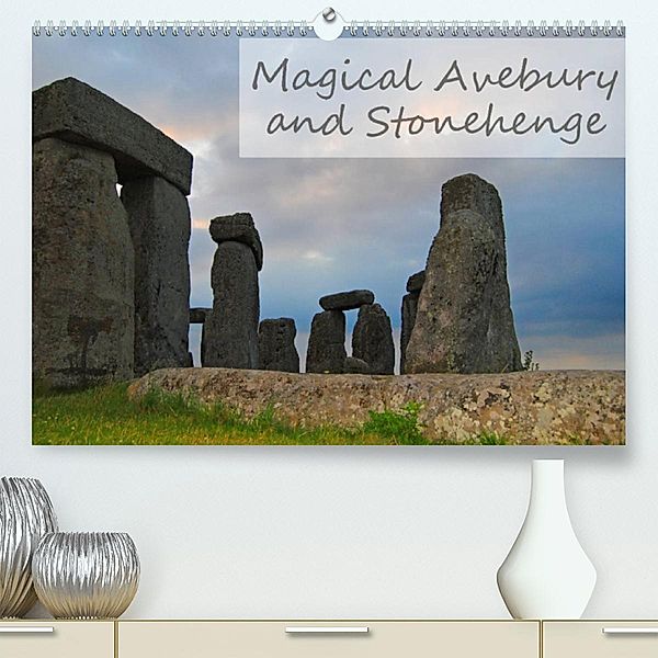 Magical Avebury and Stonehenge (Premium, hochwertiger DIN A2 Wandkalender 2023, Kunstdruck in Hochglanz), Manuela Tollerian-Fornoff