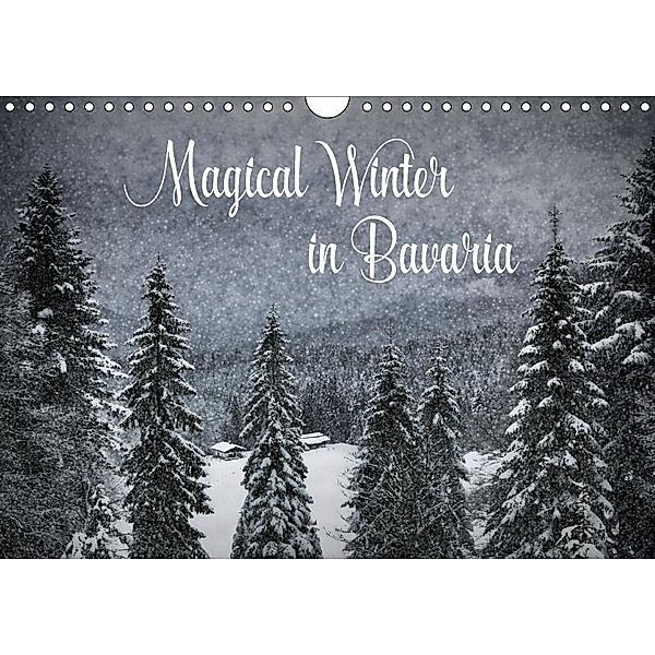 Magical Winter in Bavaria (Wall Calendar 2017 DIN A4 Landscape), Melanie Viola
