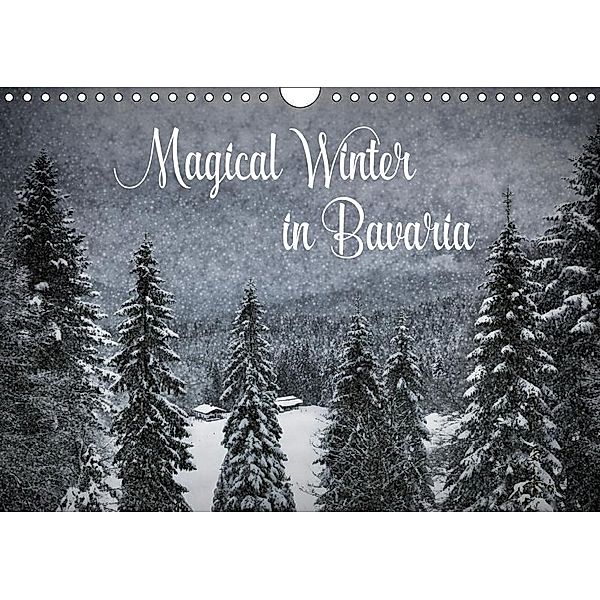 Magical Winter in Bavaria (Wall Calendar 2019 DIN A4 Landscape), Melanie Viola