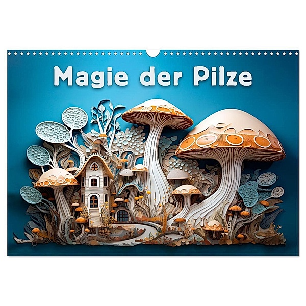 Magie der Pilze (Wandkalender 2024 DIN A3 quer), CALVENDO Monatskalender, Calvendo, Erich Krätschmer