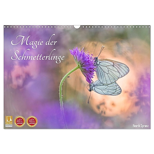 Magie der Schmetterlinge (Wandkalender 2025 DIN A3 quer), CALVENDO Monatskalender, Calvendo, Henrik Spranz