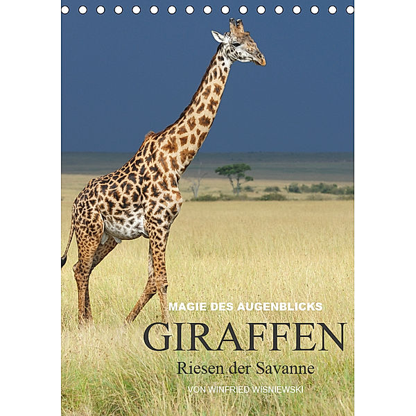 Magie des Augenblicks - Giraffen - Riesen der Savanne (Tischkalender 2019 DIN A5 hoch), Winfried Wisniewski