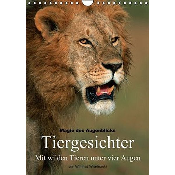 Magie des Augenblicks - Tiergesichter - Mit wilden Tieren unter vier Augen (Wandkalender 2015 DIN A4 hoch), Winfried Wisniewski