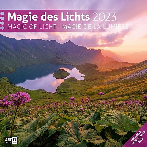 Magie des Lichts Kalender 2023 - 30x30, Ackermann Kunstverlag