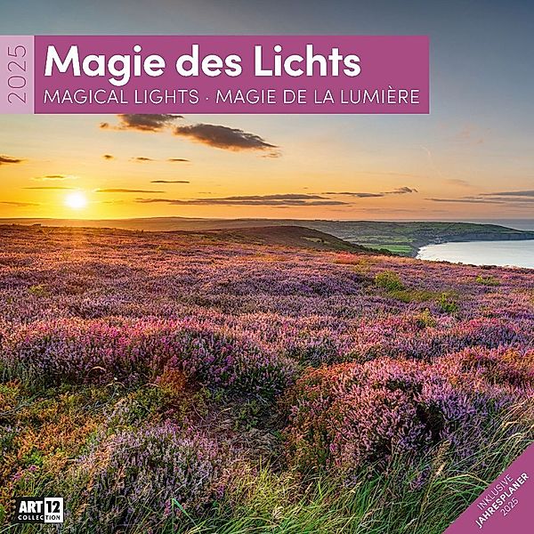 Magie des Lichts Kalender 2025 - 30x30, Ackermann Kunstverlag